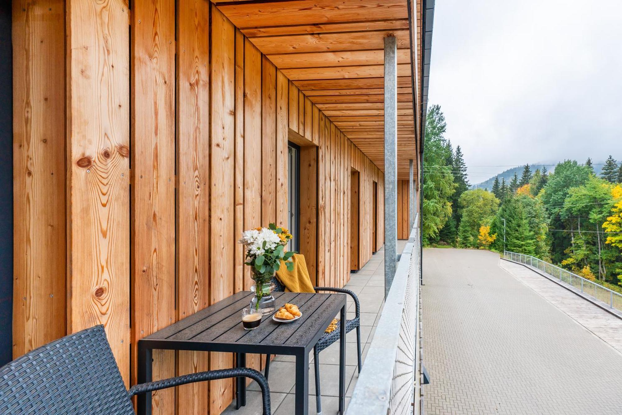 Apartamento Rezidence Alpina Špindlerŭv Mlýn Exterior foto